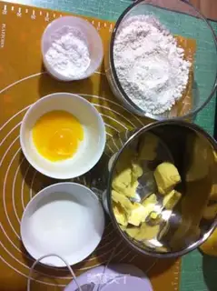 Make Butter cartoon cookies step 0