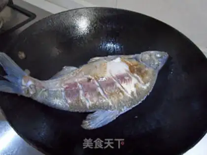 Make Dry-burned mackerel step 3