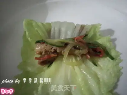 Make Soy sauce and cabbage step 3