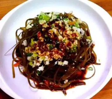Make Spicy seaweed step 4