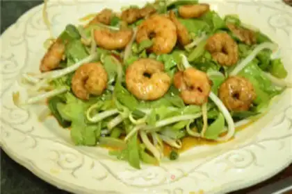 Make Thai mango shrimp salad step 11