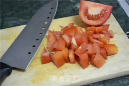Make Tomato shrimp pasta step 0