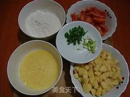 Make Tomato potatoes soup step 0