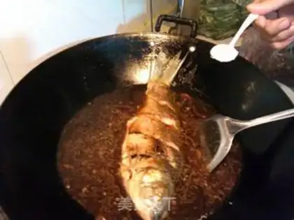 Make Red-burned mackerel step 19