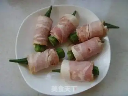 Make Autumn bacon rolls step 2