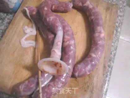 Make HOMEMADE DIY SAUSAGES step 2