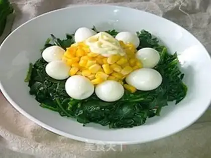 Make Spinach corn salad step 11