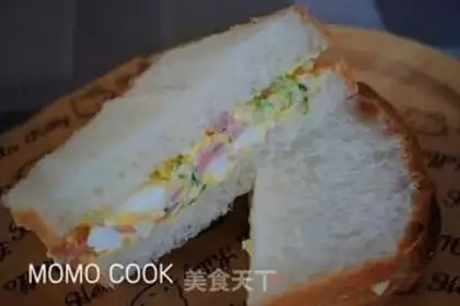 Make Quickie egg salad sandwich step 5