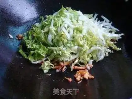 Make Chicken cabbage and red rice step 6