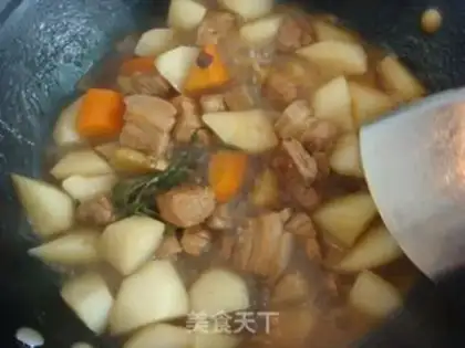 Make Traditional radish meat step 3