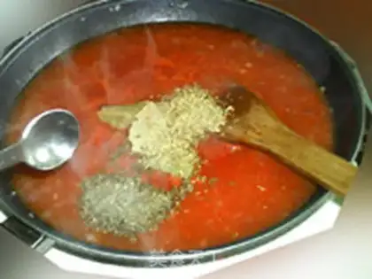 Make Homemade salsa sauce step 7