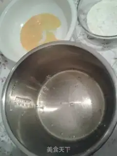 Make Power pressure pan cake step 1