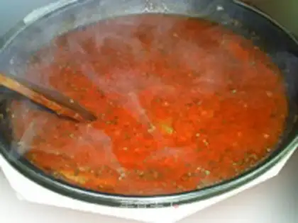 Make Homemade salsa sauce step 8