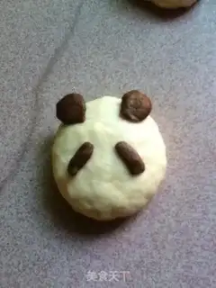 Make Panda bread step 8