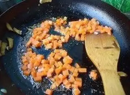 Make Shrimp vegetable salad bread step 11
