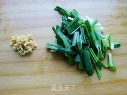 Make Garlic tofu step 1