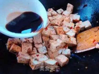 Make Garlic tofu step 6