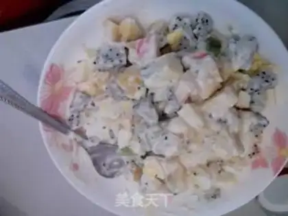 Make Cupi fruit salad step 5