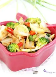 Make The broccoli fried the crib step 10