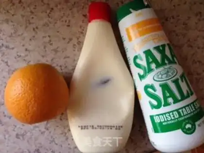 Make Orange duck salad step 5