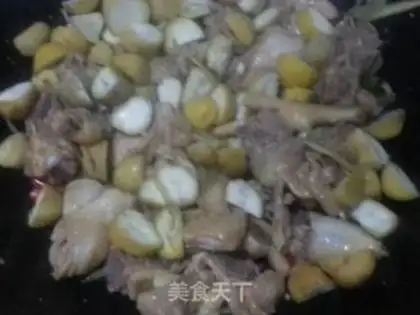 Make Chestnut chicken step 4