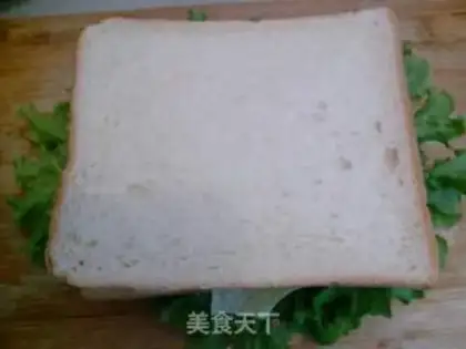 Make Cuppie ham sandwich step 7