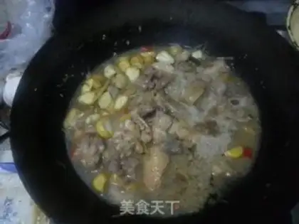 Make Chestnut chicken step 5