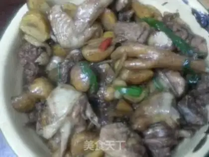 Make Chestnut chicken step 7