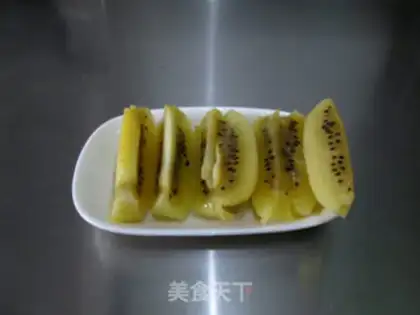 Make Sushi from the golden fruit step 1