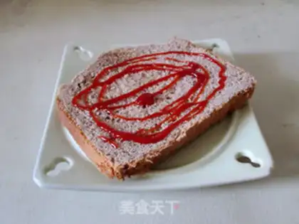 Make Chocolate toast and eggs step 5