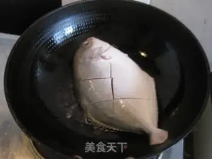 Make Red-burned even fish step 3
