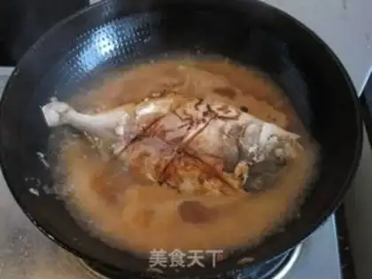 Make Red-burned even fish step 6