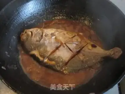 Make Red-burned even fish step 8