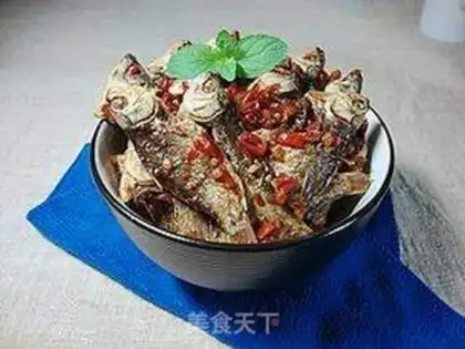 Make Pyramid fish dry step 12