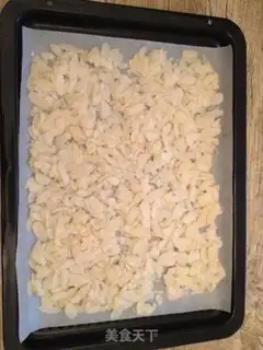 Make Almond Sabre step 2