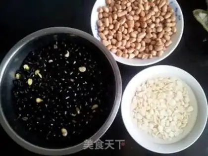Make Black bean almond peanut tofu step 0