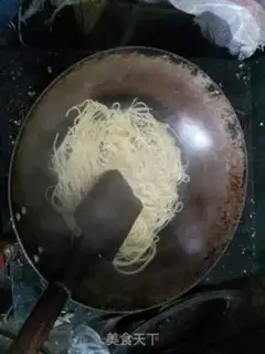 Make Cold noodles step 1