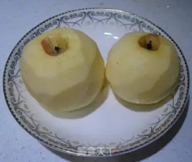 Make A silk apple step 1