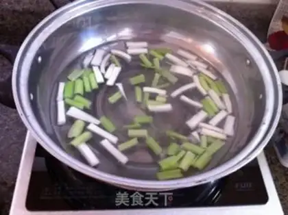 Make Blackbeans mixed with vegetables step 2