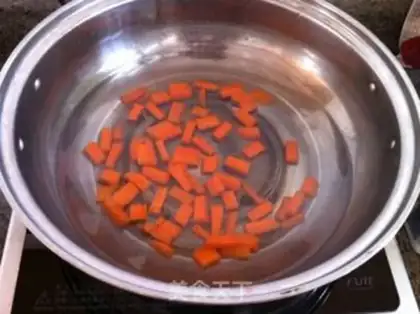 Make Blackbeans mixed with vegetables step 3