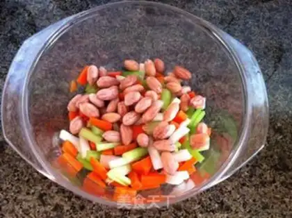 Make Blackbeans mixed with vegetables step 5