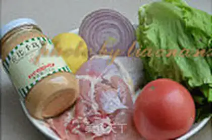 Make Chicken Leg salad step 0