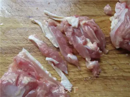 Make Black pepper chicken willow step 1