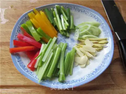 Make Black pepper chicken willow step 4