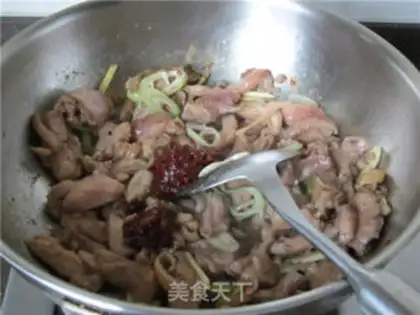 Make Black pepper chicken willow step 7