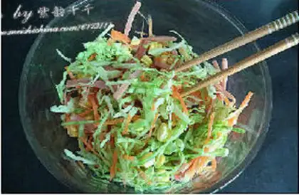 Make Mini vegetable salad step 3