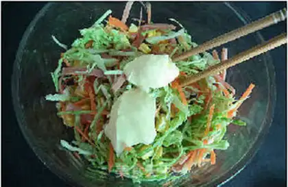 Make Mini vegetable salad step 4