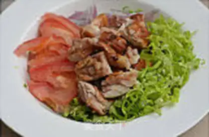 Make Chicken Leg salad step 11