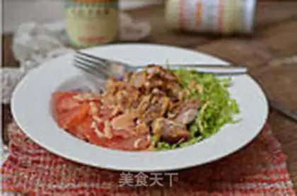 Make Chicken Leg salad step 13