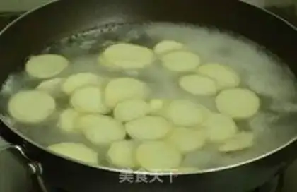 Make Japanese almond mushrooms step 2